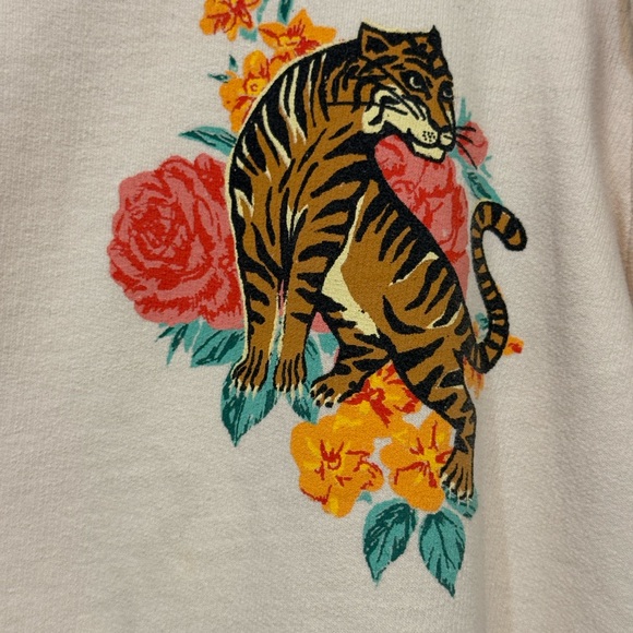 Anthropologie Back When Tiger Sweatshirt - Picture 3 of 8